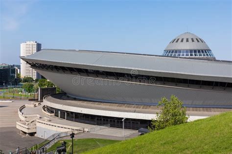 Katowice Poland May Entertainment Hall Called Spodek In City Center Of Katowice