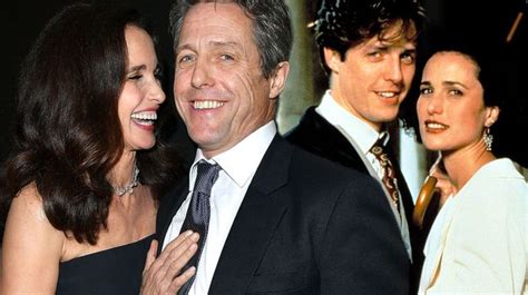Four Weddings And A Funeral Stars Hugh Grant And Andie Macdowell