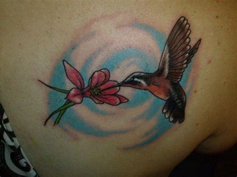 40 lovely birds tattoo designs tutorialchip columbine flower hummingbird tattoo most popular