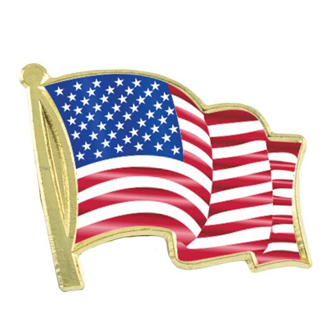 Express Flag Lapel Pins (1″) | Wholesale Emblematic Awards Recognition png image