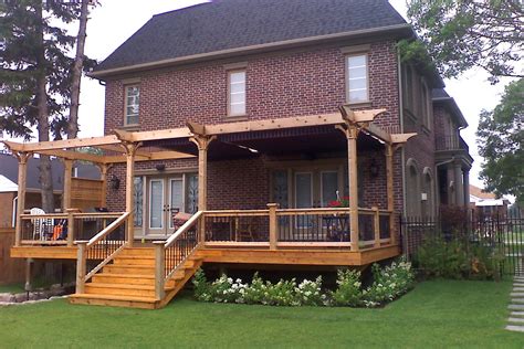 This type of awning is typically permanent and bolted directly to your deck. Side by Side Retractable Awnings | ShadeFX Canopies