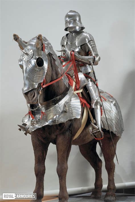 Medieval Horse Armor Of 16th Century German Armor Suit Costume Etsy