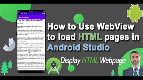 How To Use Webview To Show Html Webpage In Android Studio Learn
