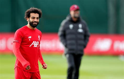 Mohamed Salah Returns To Liverpool Training After Ankle Injury