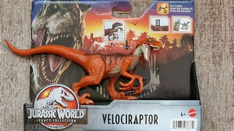 Jurassic World Legacy Collection Velociraptor Mattel