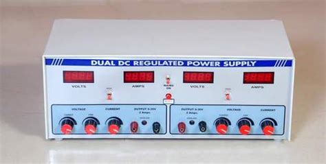 Dc Regulated Power Supply Dual Dc Regulated Power Supply Dual