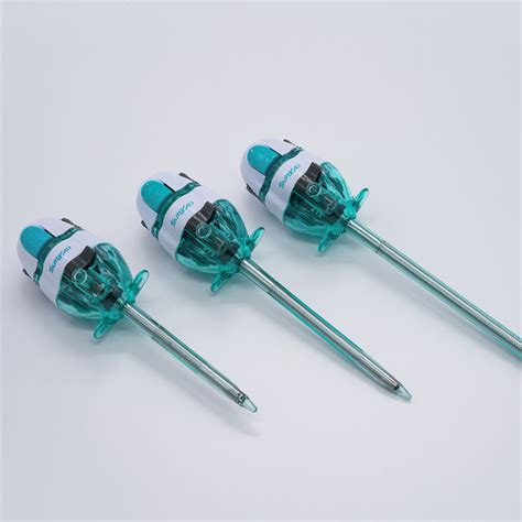 Endoscopic Surgery 5mmx75100150mm Disposable Laparoscopic Optical Trocars