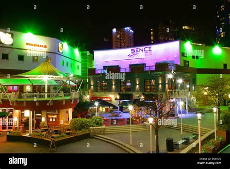 The Arcadian Centre Bars And Clubs In Birmingham City Centre Stock
