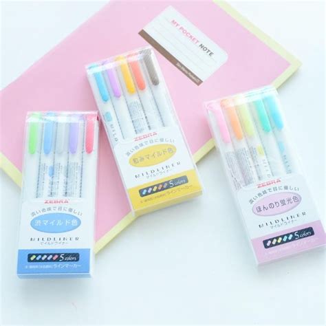 Zebra Mildliner Double Sided Markers New Pack Now Available Sale