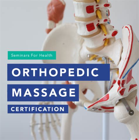Sfh Orthopedic Massage Certification Program Seminars For Health