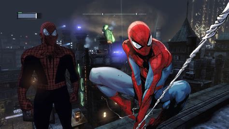 Batman Arkham City Spider Man Mod Youtube
