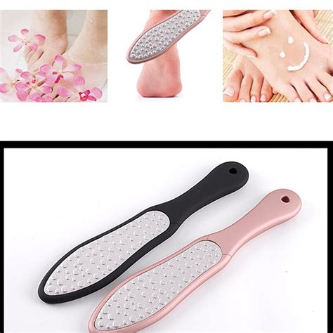 1pc Feet Care Tool Stainless Steel Foot File Callus Remover Dead Skin