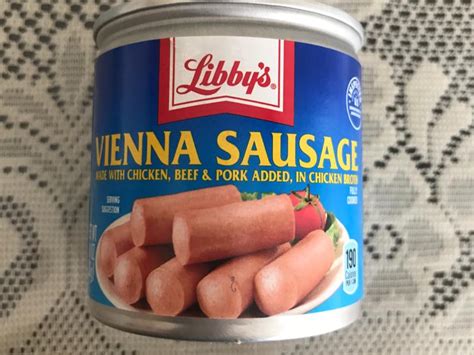 Vienna Sausage Canned Nutrition Facts Eat This Much