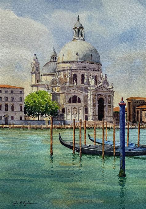 Santa Maria Della Salute Painting By Tyler Ryder Pixels