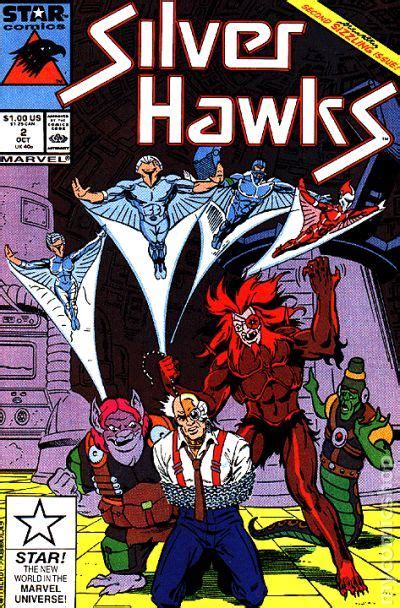 Silverhawks 1987 Marvelstar Comics Comic Books