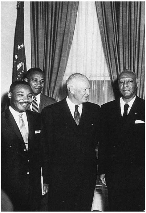 Dwight Eisenhower With Civil Rights Leaders Poster X Walmart Com