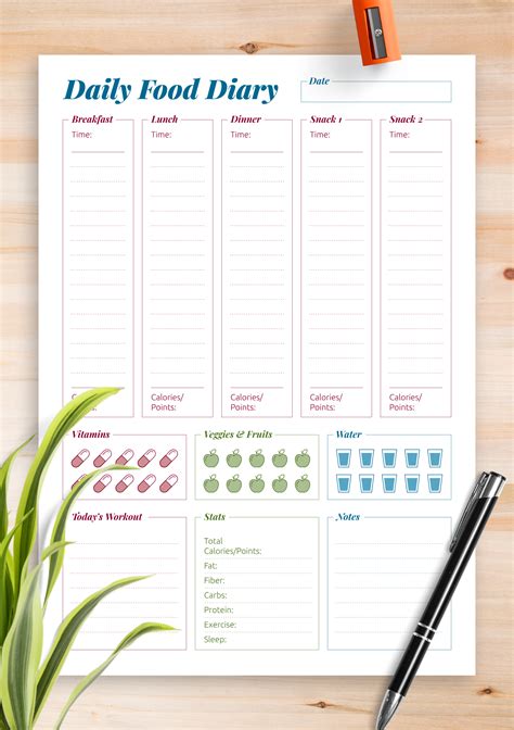 A food diary is similar to a blood test diary. Changing a lifestyle can be difficult. It is important to ...