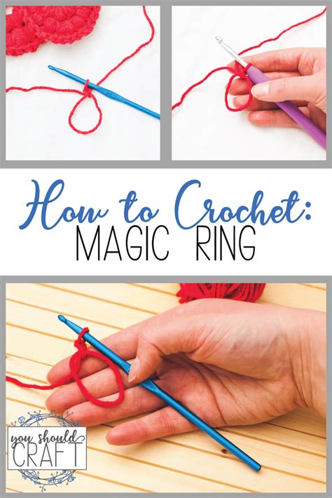 Learn How To Crochet In The Round With The Magic Ring This Step By