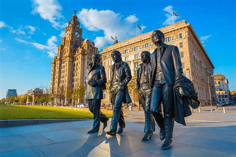Liverpool Beatles The Beatles Visit Liverpool The Stage Is Well Set With A Section On The