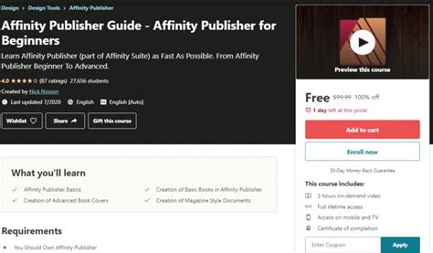 100 Off Affinity Publisher Guide Affinity Publisher For Beginners