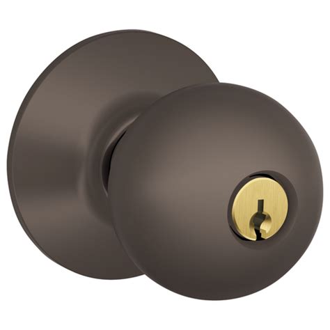 Schlage Residential F51a Orb 613 Kd Grade 2 Entry Lock Orbit Knob