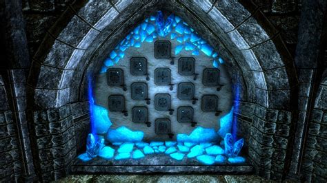 Upon entering the room, a gate immediately closes behind the dragonborn, which can lock out a follower (the gate does not close until the dragonborn enters). Legacy of the Dragonborn - ESO Skyshards Display Patch - File topics - The Nexus Forums