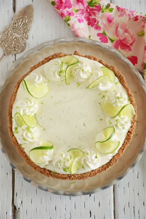 Easy Minute Key Lime Pie Recipe Gemma S Bigger Bolder Baking