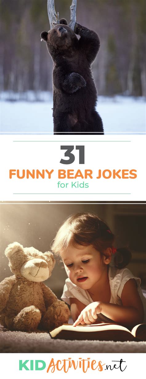 31 Funny Bear Jokes For Kids Polar Bear Jokes And Koala Bear Jokes