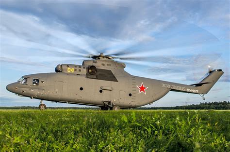 russian air force mil mi 26 at torzhok in service with civilian and military operators it is