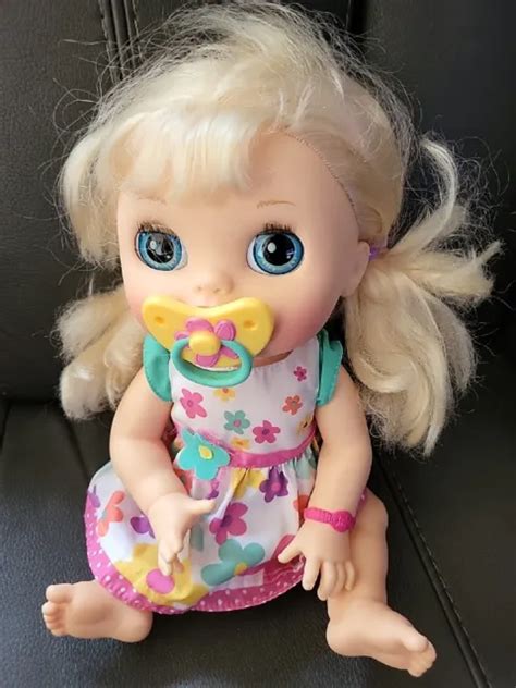 Baby Alive Hasbro Real Surprises Blonde Hair Interactive Doll 2012 50