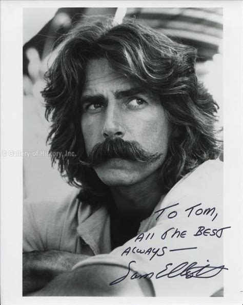 A Very Very Young Sam Elliot Still With The Tremendous Mustache R
