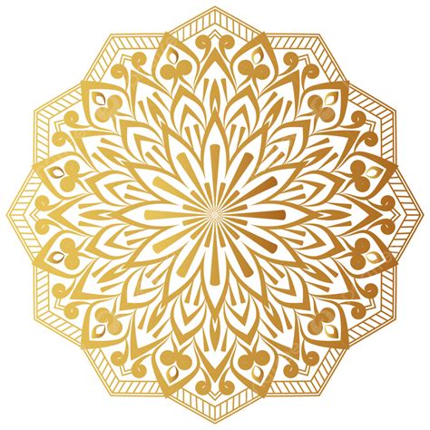Gambar Islamic Kosong Emas Desain Teks Kotak Mandala