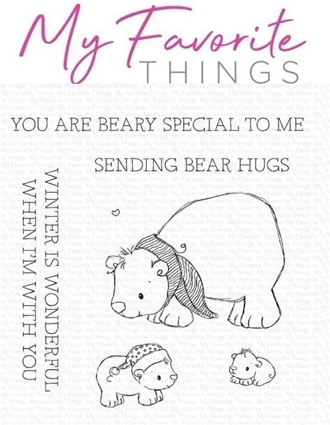 My Favorite Things Clear Stamp Ram Beary Special