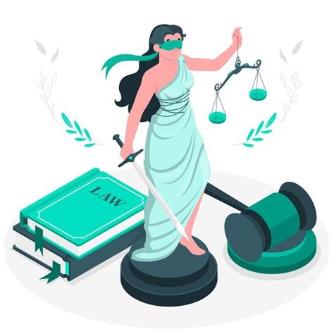 Free Vector Justice Concept Illustration Law Firm Logo Design