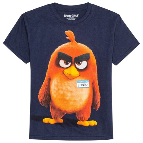 Angry Birds Hello Im Lonely Short Sleeve Graphic T Shirt Little Boys