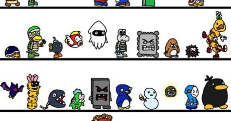 100 Mario Characters Games Pinterest Discover More Ideas About