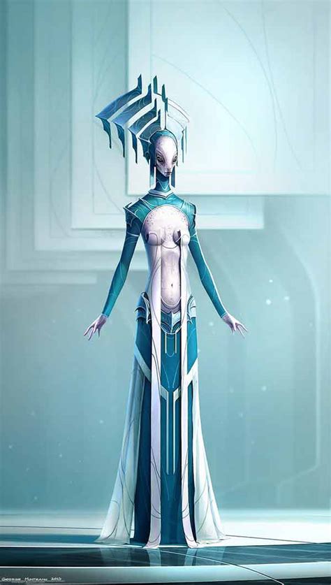 Humanoid Alien Concept Art Cool Designs Of Extraterrestrial Races