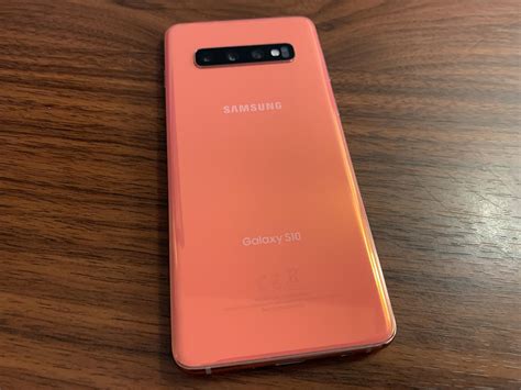 Samsung Galaxy S10 Unlocked Sm G973u1 Pink 128 Gb 8 Gb