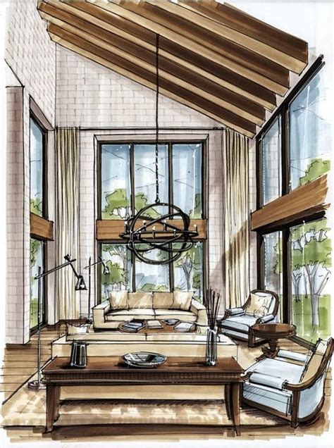 40 Mindblowing Architectural Drawing And Paintings For Professional