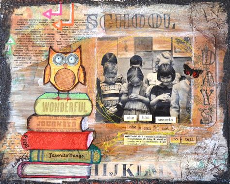 School Days Mixed Media By Lindy Powell Fine Art America