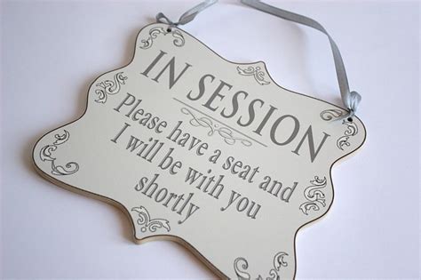 Welcomein Session Sign Double Sided Store Informational Etsy