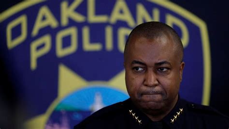 oakland police chief put on leave for botched handling of misconduct report