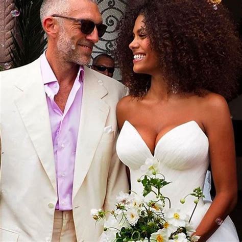 Vincent Cassel S Wife Tina Kunakey Puts Her Curves On Display In A