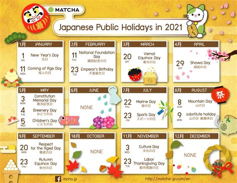 Japanese National Holidays In 2021 Japan Web Magazine All In One Photos