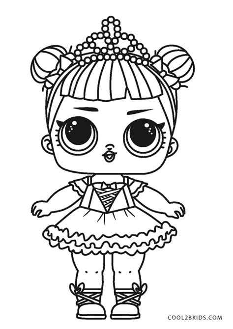 Free Printable L.O.L Coloring Pages For Kids