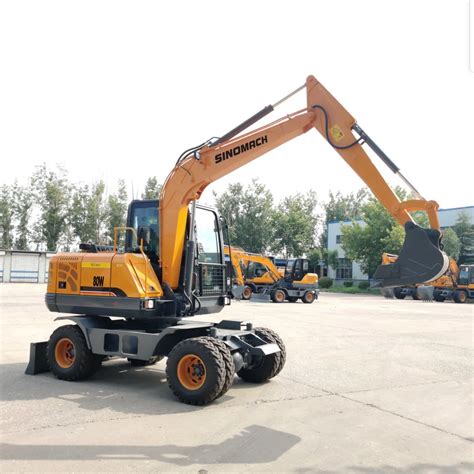 New Changlin Wheel Nude Packed China Mini Excavators Construction