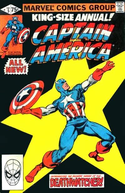 Marvel Comics Of The 1980s 1981 Anatomy Of A Cover Captain America