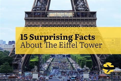 15 Surprising Facts About The Eiffel Tower 2021