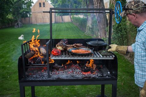 Argentine Wood Fired Parrilla Asado Grill And Barbecue BBQ Etsy