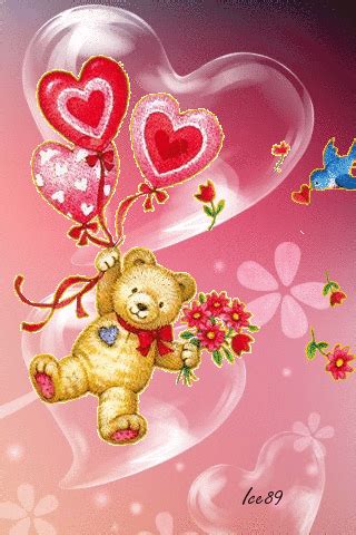 Best collections of android gif wallpaper for desktop, laptop and mobiles. Download Animated 320x480 «cute love bear» Cell Phone Wallpaper. Category: Cartoons | Love ...